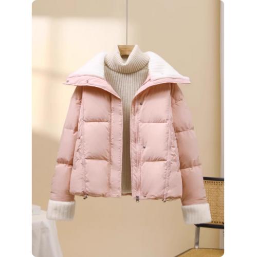 SUPDORX~羽绒服女短款冬季新款